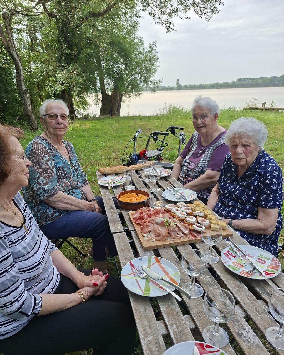 Sortie au bord du lac